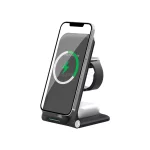شارژر وایرلس 3 کاره و هولدر 15 وات TSCO مدل THL 1291W - مشکی - تصویر 5