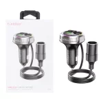 شارژر فندکی PD و فست سه پورت Earldom مدل M113 84W - مشکی