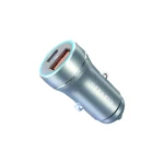 شارژر فندکی PD و فست دو پورت Earldom مدل CC29 30W به همراه کابل شارژ Type-C To Lightning - سبز - تصویر 3