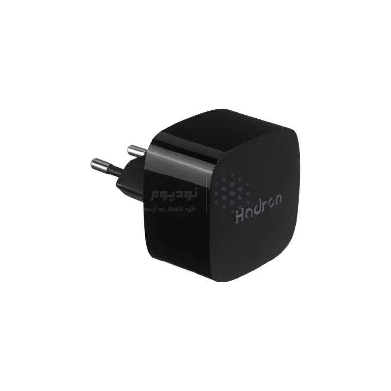 شارژر دیواری فست و PD تک پورت Hadron مدل C1013 33W - مشکی - تصویر 4