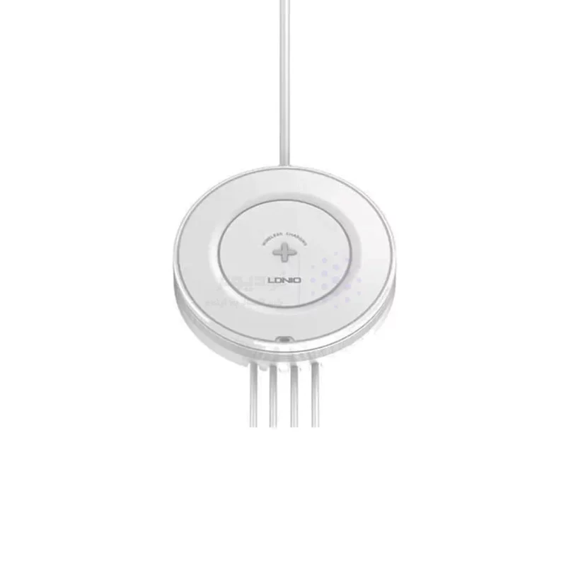 شارژر وایرلس LDNIO مدل AW003 32W - سفید (گارانتی 6 ماهه تعویض نیکان همراه) - تصویر 4