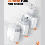 شارژر دیواری فست و PD دو پورت LDNIO مدل A2528M به همراه کابل شارژ Type-C To Lightning - سفید (گارانتی 6 ماهه تعویض نیکان همراه) - تصویر 7