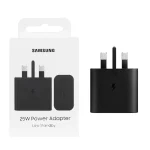شارژر سه پین SAMSUNG 25W T2510 ( فست و PD) مشکی - (گارانتی شش ماهه شرکتی)