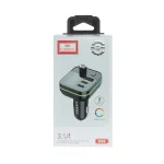 شارژر فندکی PD و فست سه پورت و گیرنده بلوتوثی Earldom FM مدل ET-M88 - مشکی - تصویر 10