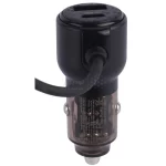 شارژر فندکی PD و فست دو پورت XO مدل XO-CC59 110W به همراه کابل متصل Type-C - مشکی - تصویر 4
