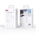 شارژر دیواری فست تک پورت XO مدل XO-L164(EU) 120W به همراه کابل شارژ Type-C - سفید - تصویر 5