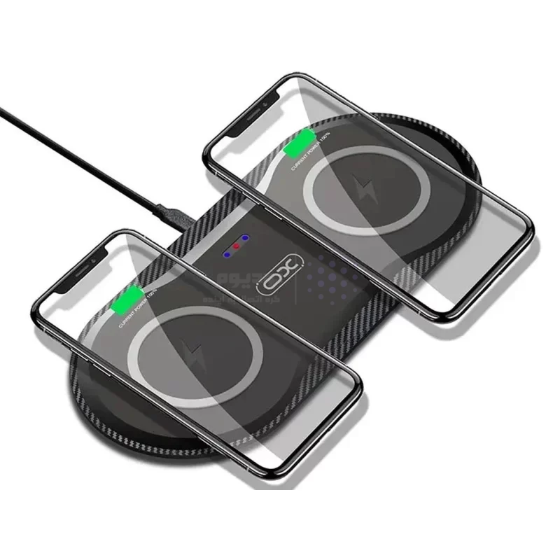 شارژر وایرلس دو کاره XO مدل XO-WX025 - مشکی - تصویر 3