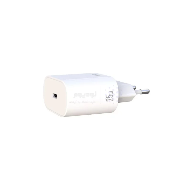 شارژر دیواری PD و فست تک پورت XO مدل XO-L91 25W - سفید - تصویر 3