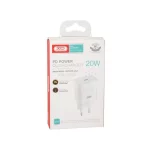 شارژر دیواری PD و فست تک پورت XO مدل A829-120167C-EU1 به همراه کابل شارژ Type-C To Lightning - سفید - تصویر 6