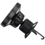 شارژر وایرلس و هولدر دریچه کولری گوشی موبایل XO مدل CX025 - مشکی - تصویر 3