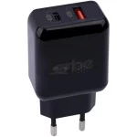شارژر دیواری فست و PD دو پورت Crbe مدل CR-R106 38W - مشکی (گارانتی یکساله PMC) - تصویر 4