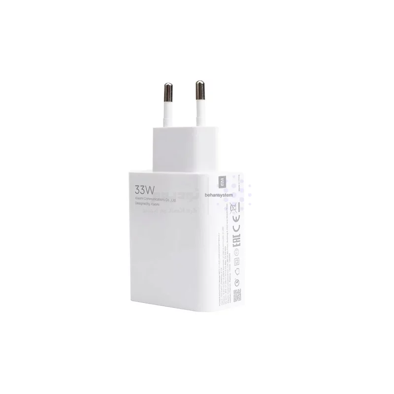 شارژر دیواری فست تک پورت Xiaomi مدل MDY-11-EZ 33W - سفید - بهمراه کابل Type-C - اصل چین - DST (گارانتی شش ماهه) - تصویر 3