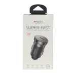 شارژر فندکی PD و فست تک پورت Yesido مدل Y74 30W - مشکی (گارانتی 18 ماه تعویض نیکان همراه)