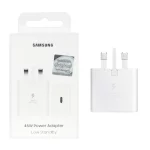 شارژر دیواری سه پین PD و فست تک پورت SAMSUNG مدلEP-T4511 45W - سفید (گارانتی شش ماهه شرکتی)