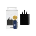 شارژر دیواری فست و PD تک پورت Samsung مدل EP-T4511 45W HI Plus - مشکی - Low Standby مجهز به فناوری NFC (گارانتی شش ماهه DST)
