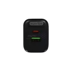 شارژر دیواری 20W فست و PD دو پورت Sunrise مدل AC-1 - مشکی (OpenBox) - تصویر 5