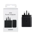 شارژر دیواری فست و PD سه پین SAMSUNG مدل T2510 25W - مشکی (OpenBox)