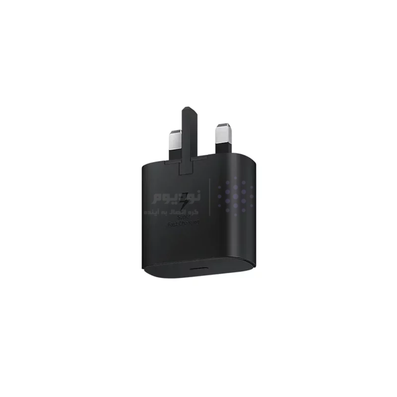 شارژر دیواری سه پین PD و فست Samsung مدل T4511 45W به همراه کابل شارژ Type-C To Type-C - اصلی - مشکی (گارانتی شش ماهه شرکتی) - تصویر 3