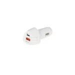 شارژر فندکی PD و فست دو پورت مدل CC-84 45W - سفید DST (گارانتی شش ماهه) - تصویر 4