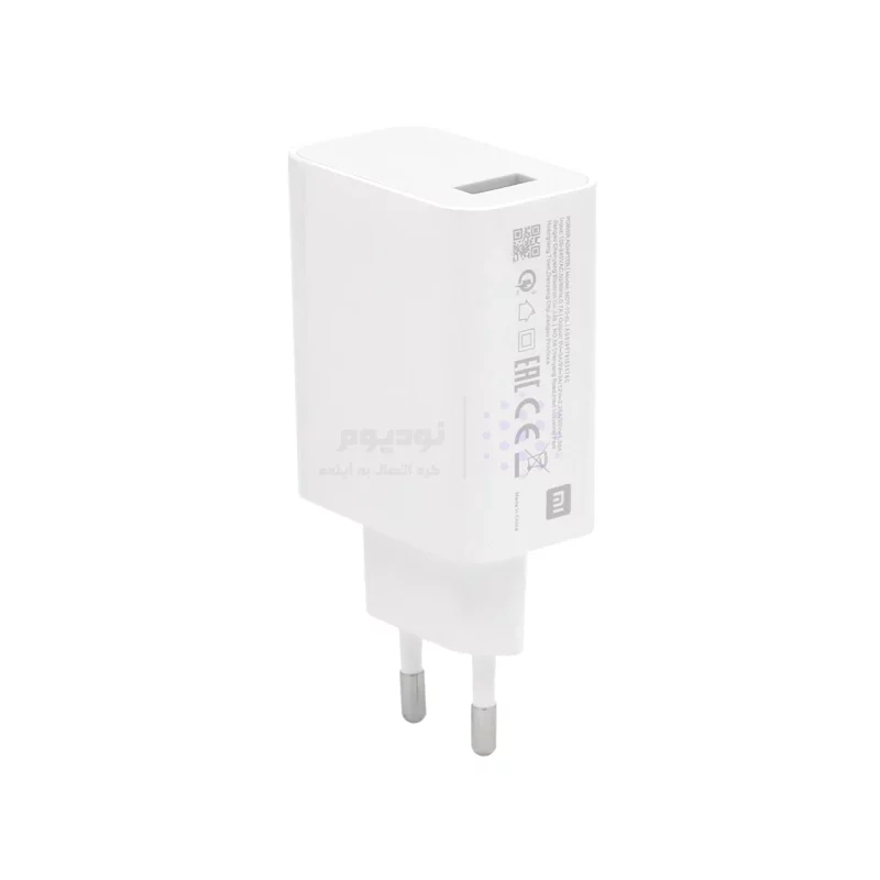 شارژر دیواری 33W فست تک پورت Xiaomi مدل MDY-11-EZ - سفید (بدون پک) - تصویر 3