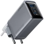 شارژر دیواری دو پین PD و فست سه پورت ANKER مدل A2688341 100W - نقره ای (گارانتی 18ماهه حافظه طلایی ایستا)