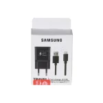شارژر دیواری فست Samsung مدل EP-TA200 همراه کابل اندروید مشکی(گارانتی پارتیان پایا) درجه یک - تصویر 4