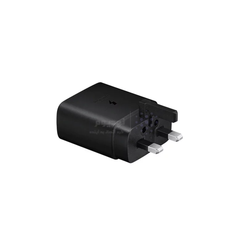 شارژر دیواری سه پین PD و فست تک پورت SAMSUNG Type-C مدل 45W - مشکی - DST (گارانتی شش ماهه) - درجه یک - تصویر 3