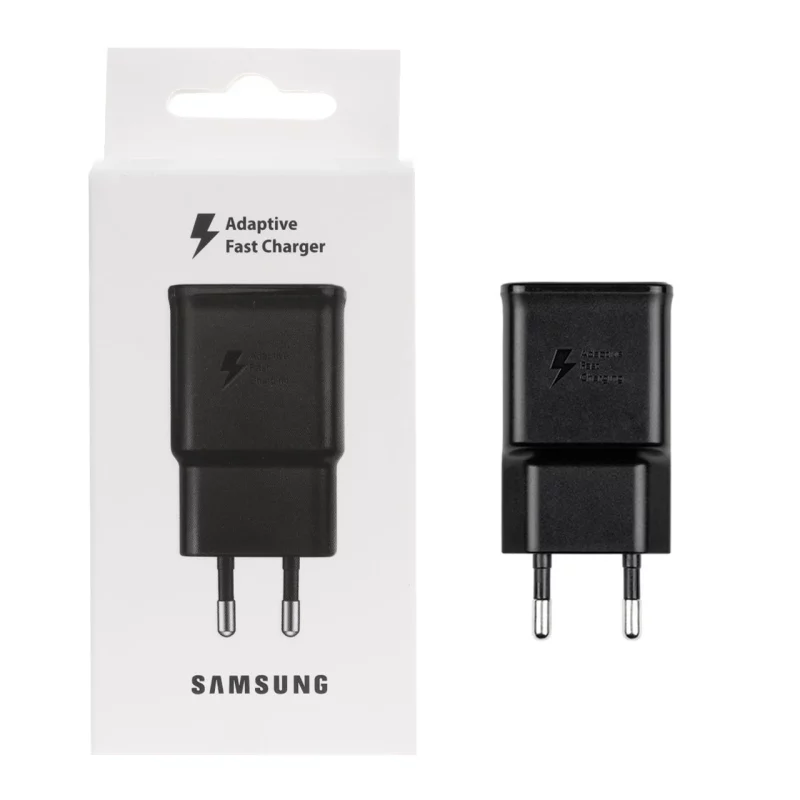 شارژر دیواری فست تک پورت SAMSUNG مدل 15W - مشکی - DST (گارانتی شش ماهه) - درجه یک - تصویر 2