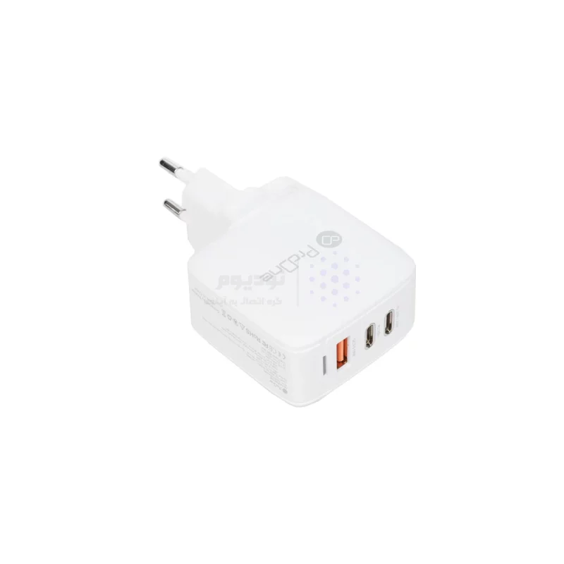 شارژر دیواری 65 وات فست و PD سه پورت ProOne مدل PWC565 - سفید - تصویر 4