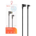 کابل شارژ فست آیفون Hatron مدل HC180i - مشکی 
