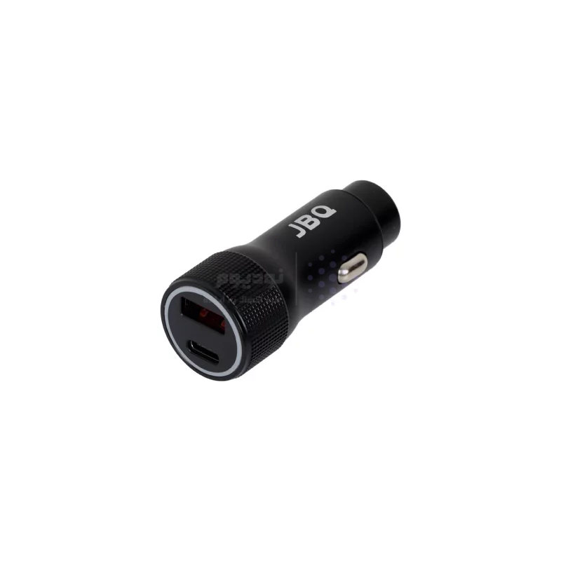 شارژر فندکی فست و PD دو پورت JBQ مدل CC-P8 45W همراه با کابل Type-C To Type-C - مشکی (گارانتی یکساله رصاصی) - تصویر 4