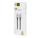 کابل شارژ 1.5 متری PD و فست JBQ Type-C to Type-C مدل CA-1100 - مشکی - تصویر 3