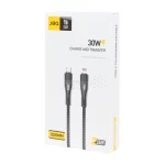 کابل شارژ 2 متری فست JBQ Type-C to Lightning مدل CA-1130 - مشکی (گارانتی یکساله رصاصی) - تصویر 4