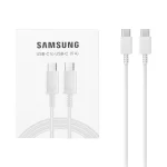 کابل شارژ Samsung Type-C to Type-C مدل Note 10 - سفید (پک دار) - BSA