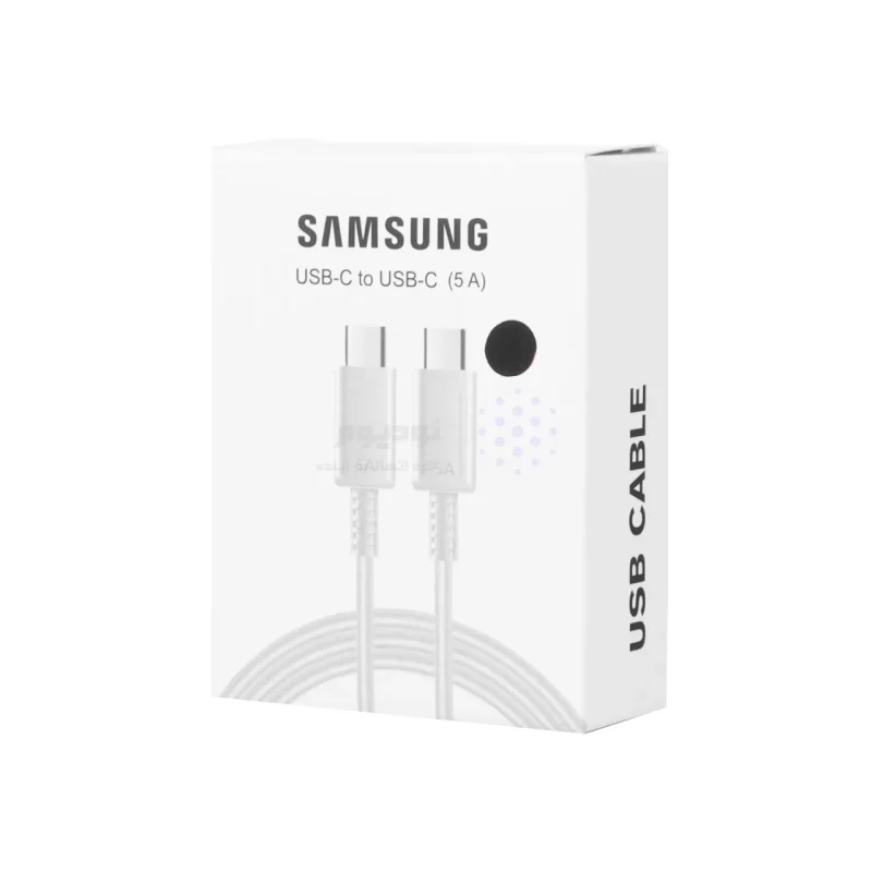 کابل شارژ Samsung Type-C to Type-C مدل Note 10 - مشکی (پک دار) - BSA - تصویر 3