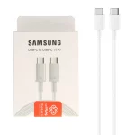 کابل شارژ سوپر فست و Samsung Type-C to Type-C PD مدل EP-DN975 - سفید (گارانتی پارتیان پایا) درجه یک