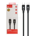 کابل شارژ فست 1.2 متری ProOne Type-C To Type-C مدل PCC141 60W - مشکی - تصویر 4