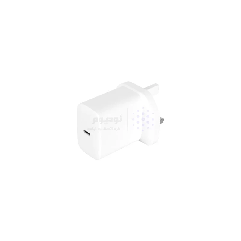 شارژر دیواری سه پین PD و فست تک پورت ANKER مدل B2347K21 20W به همراه کابل شارژ Type-C To Type-C - سفید (گارانتی 18ماهه حافظه طلایی ایستا) - تصویر 3