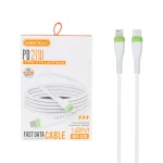 کابل شارژ 1.2 متری فست و Meidou Type-C To Lightning PD مدل MD-A28 27W - سفید