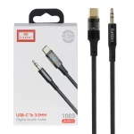 کابل Earldom Type-C To Aux مدل AUX53 - مشکی