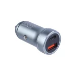 شارژر فندکی PD و فست دو پورت Earldom مدل CC29 30W به همراه کابل شارژ Type-C To Type-C - سبز - تصویر 3