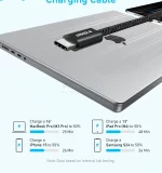 کابل شارژ فست ANKER Type-C to Type-C مدل A8060H11 240W - مشکی (گارانتی 18ماهه حافظه طلایی ایستا) - تصویر 4