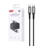 کابل شارژ PD و فست XO Type-C To Type-C مدل XO-NB-Q267 60W - مشکی