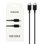 کابل شارژ SAMSUNG Type-C to Type-C مدل S23 PD - مشکی - DST (گارانتی شش ماهه) - درجه یک