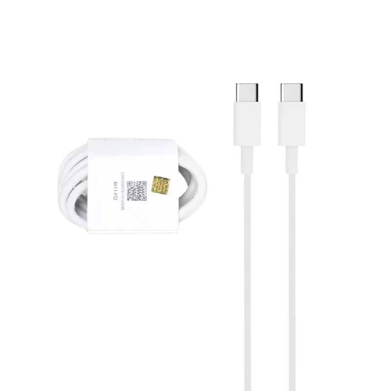 کابل شارژ Xiaomi Type-C مدل M11-PD - سفید - DST (گارانتی شش ماهه) - درجه یک - تصویر 2