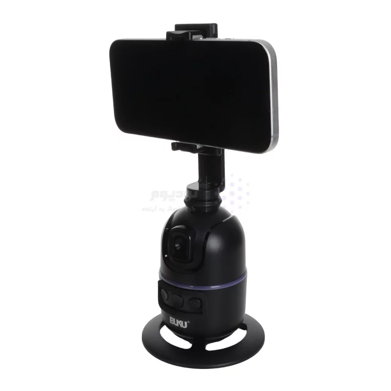 پایه نگه دارنده گوشی موبایل با قابلیت تعقیب سوژه BUKU مدل BH-072 - مشکی - MMS - تصویر 5