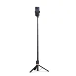 سه پایه و مونوپاد گوشی موبایل دارای صفحه نمایشگرLCD و دوعدد لامپLED و ریموت کنترل XO مدل SS23