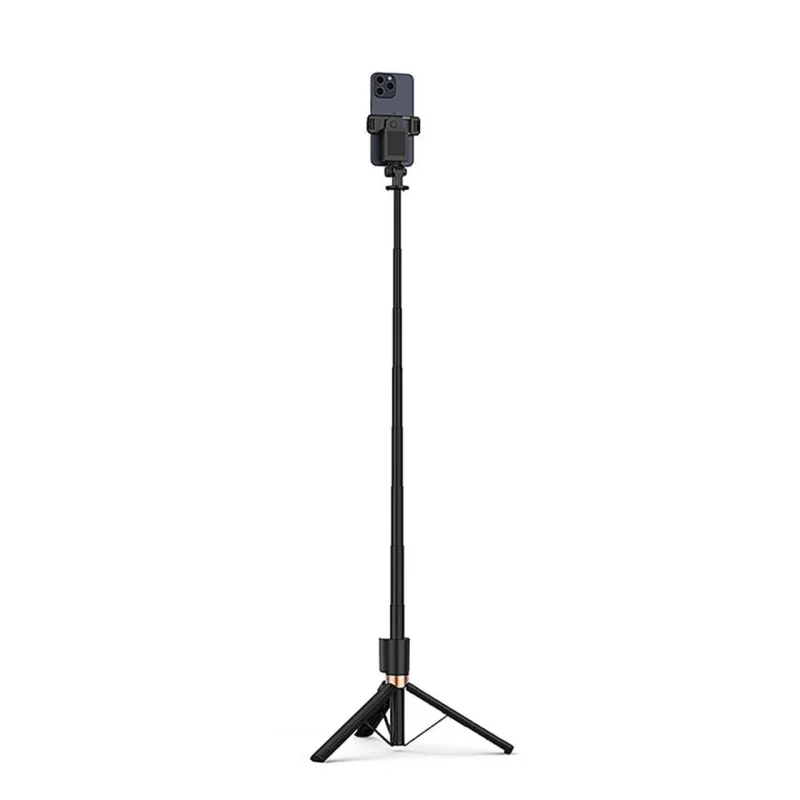 سه پایه و مونوپاد گوشی موبایل دارای صفحه نمایشگرLCD و دوعدد لامپLED و ریموت کنترل XO مدل SS23 - تصویر 2