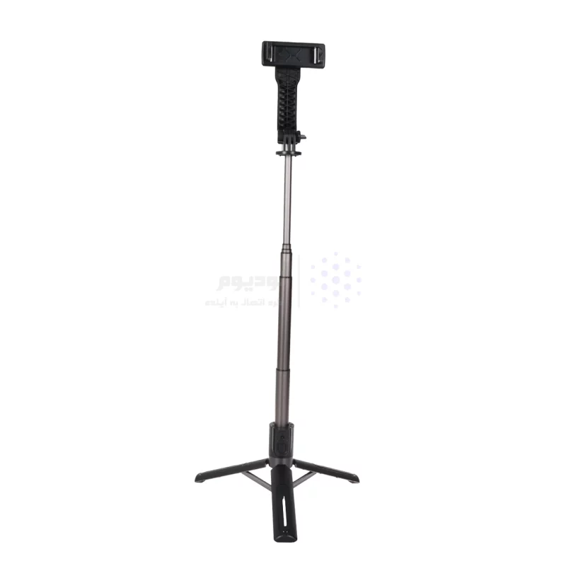 مونوپاد و سه‌پایه نگهدارنده گوشی موبایل VIPLATINA مدل VF14 ، ریموت‌دار، ارتفاع 90 سانتی‌متر - رنگ مشکی (گارانتی 18 ماه تعویض نیکان همراه) - تصویر 6