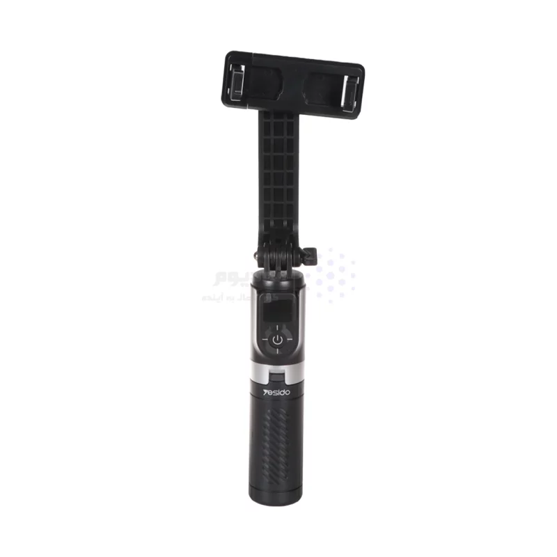 مونوپاد و سه‌پایه نگهدارنده گوشی موبایل Yesido مدل SF22 ، ریموت‌دار، ارتفاع 74 سانتی‌متر - رنگ مشکی - تصویر 4